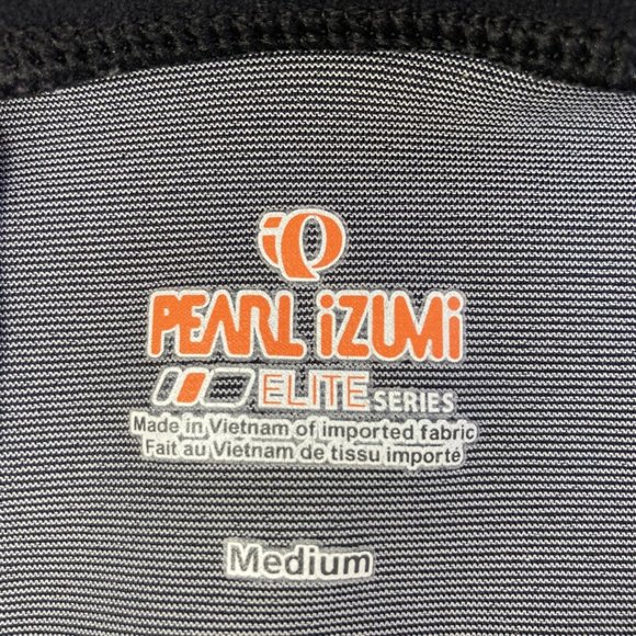Pearl Izumi Women's Padded Elite Series Black and Orange Bike Shorts Size M - Picture 4 of 12
